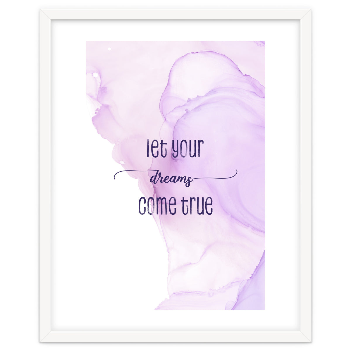 Let your dreams come true | floating colors