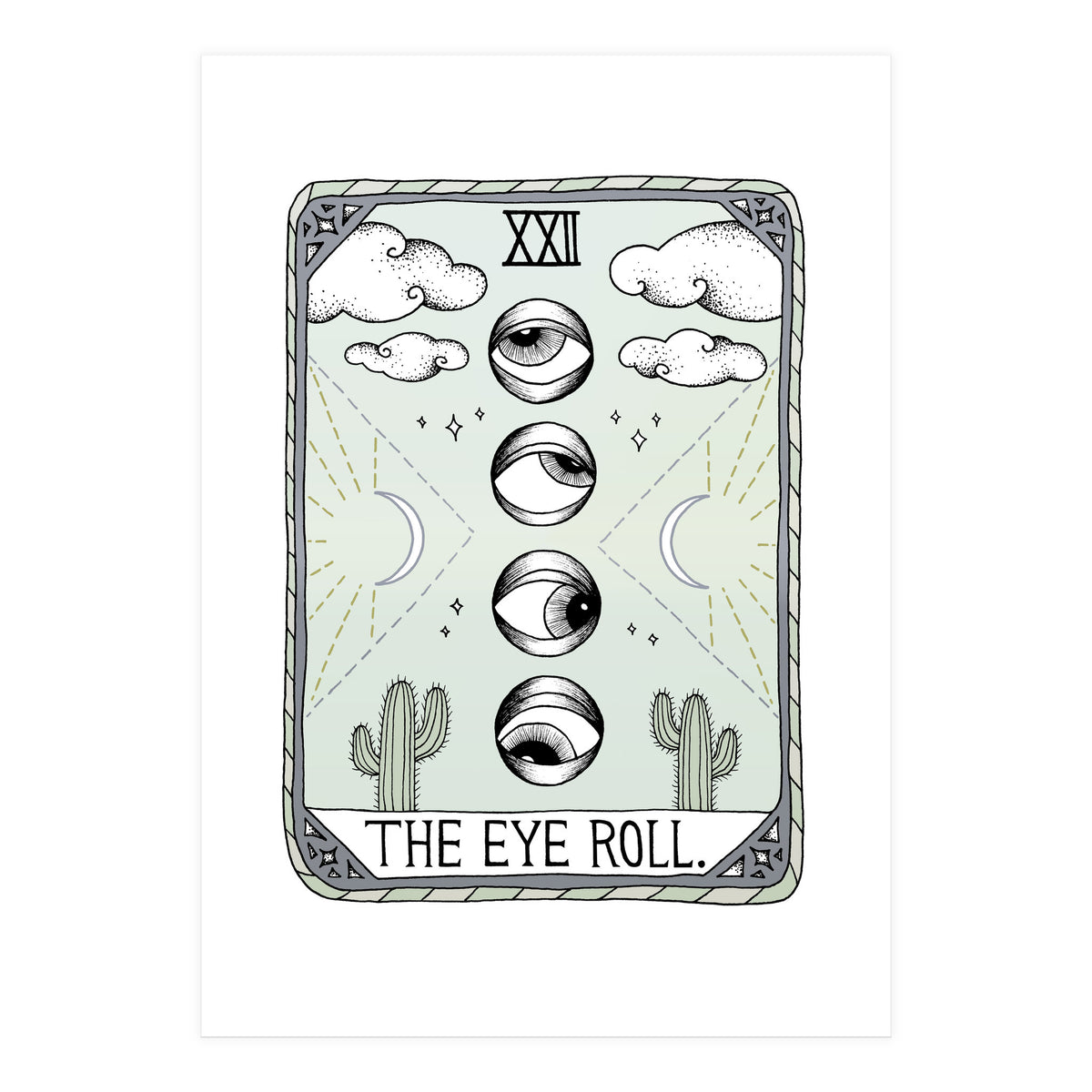 The Eye Roll (Print Only)