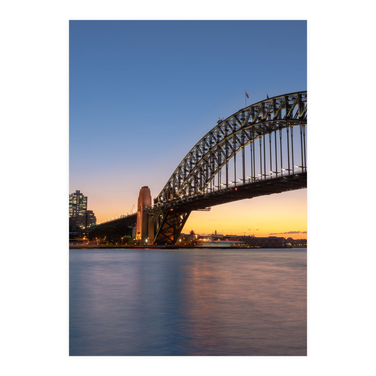 Sunset over Sydney (Print Only)