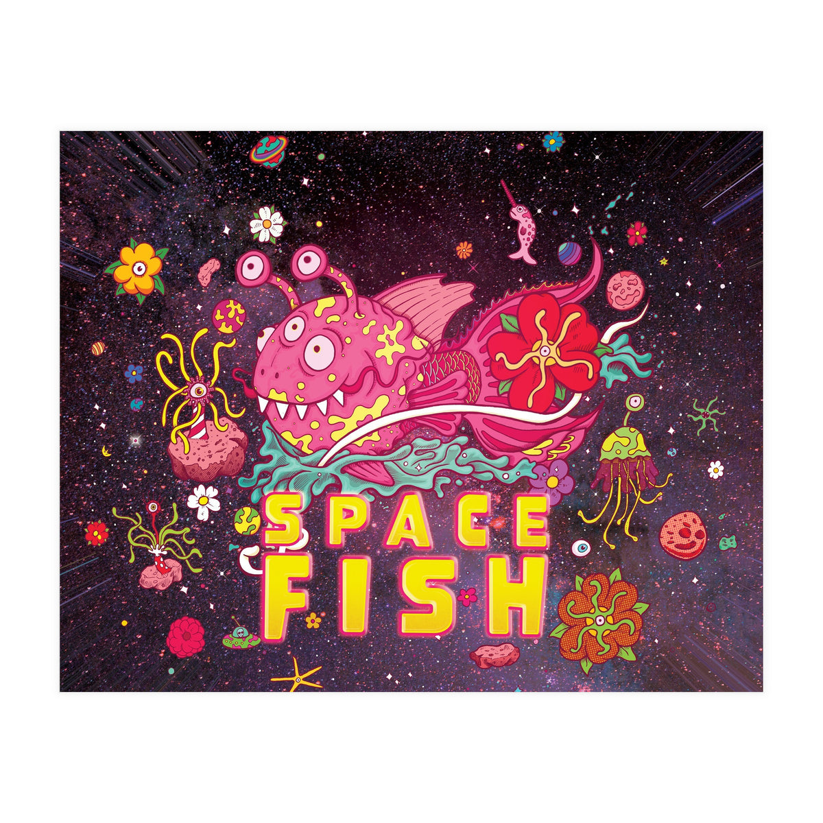 Space Fish  (Print Only)