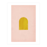 Pink and mustard arch (Print Only) thumbnail