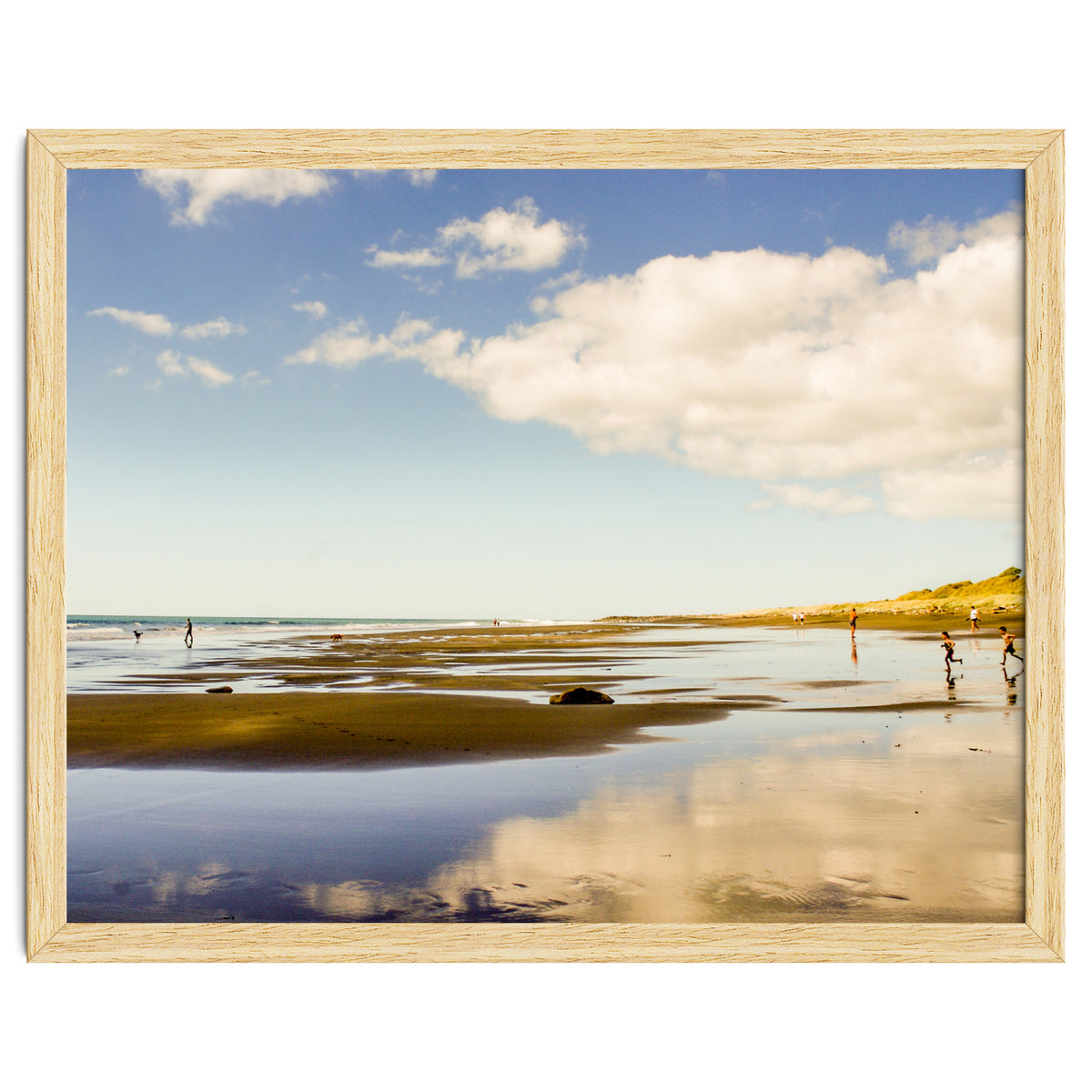 Beach in New Plymouth, New Zealand