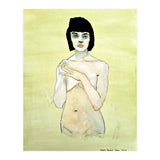 Untitled #75 Nude on a yellow-green ground (Print Only) thumbnail