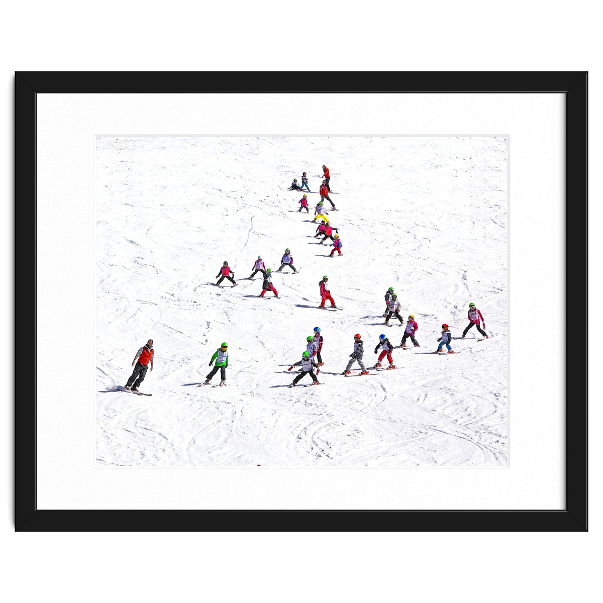 Ski school (Colour)