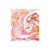 Marble + Rose Gold Dust (Print Only) thumbnail