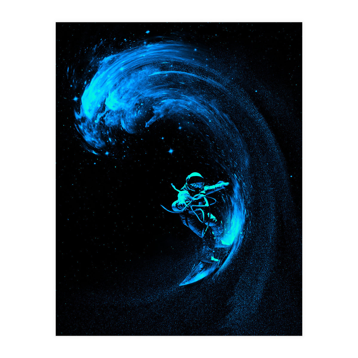 Space Surfing (Print Only)
