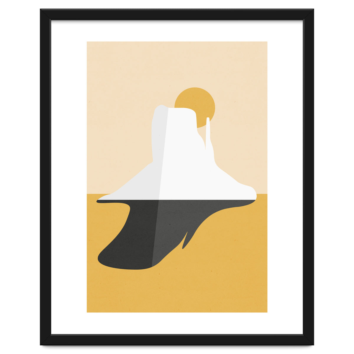 Abstract Mesa - Golden Desert