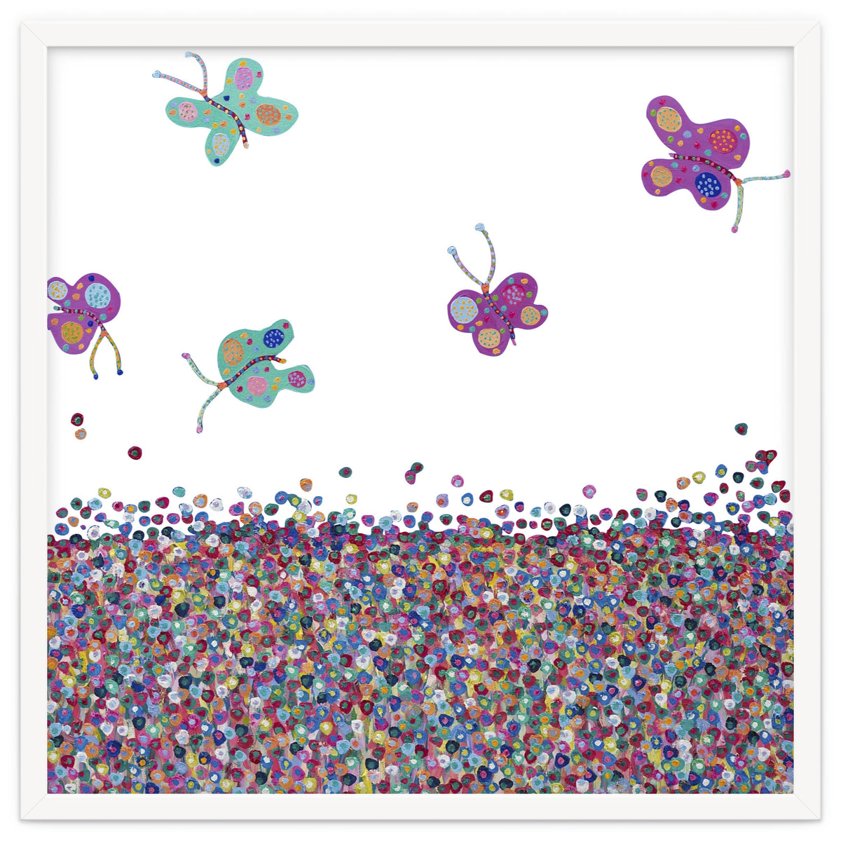 Butterflies Are Free (white)