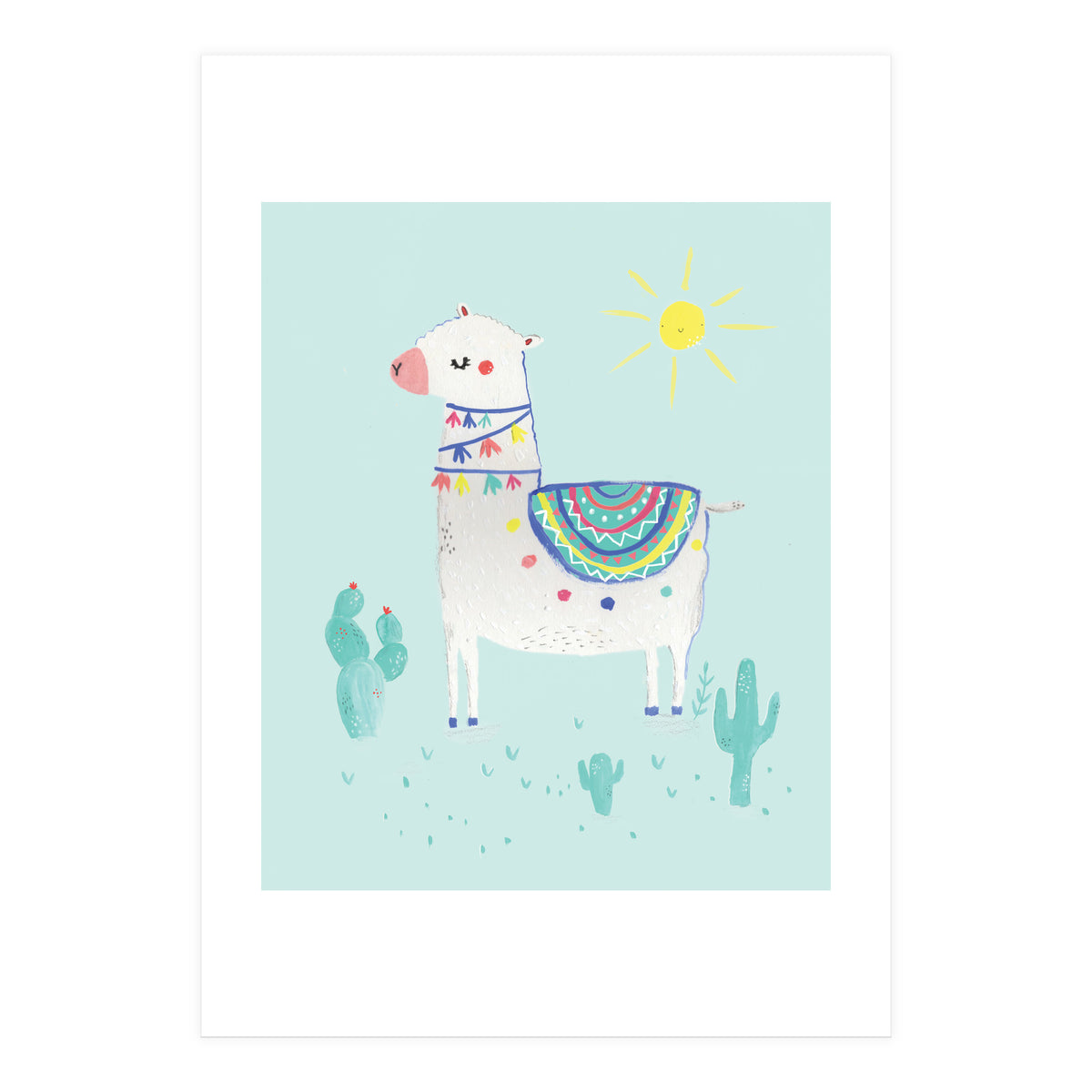 Sunshine Llama (Print Only)