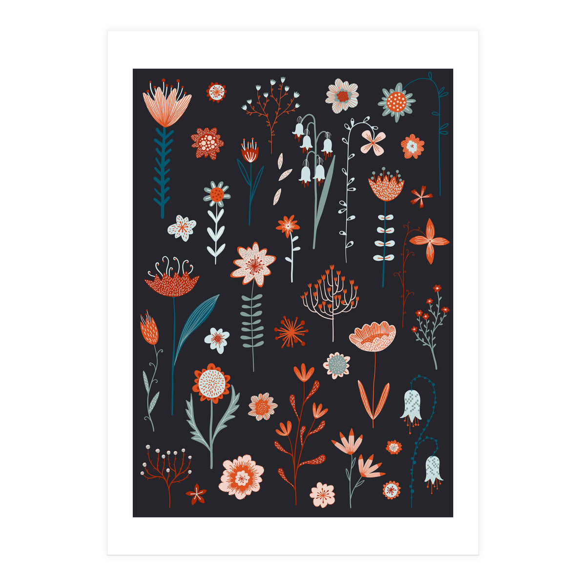 Flowers Of The Summer Dark (Print Only)