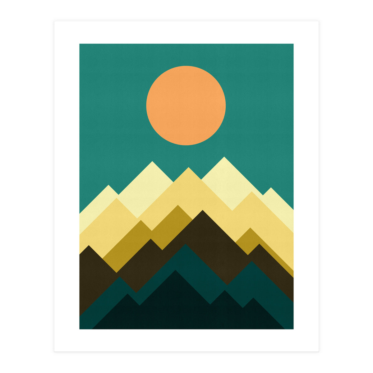 Geometric landscape IV (Print Only)