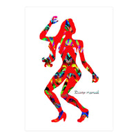 Dance Girl B 5  (Print Only)