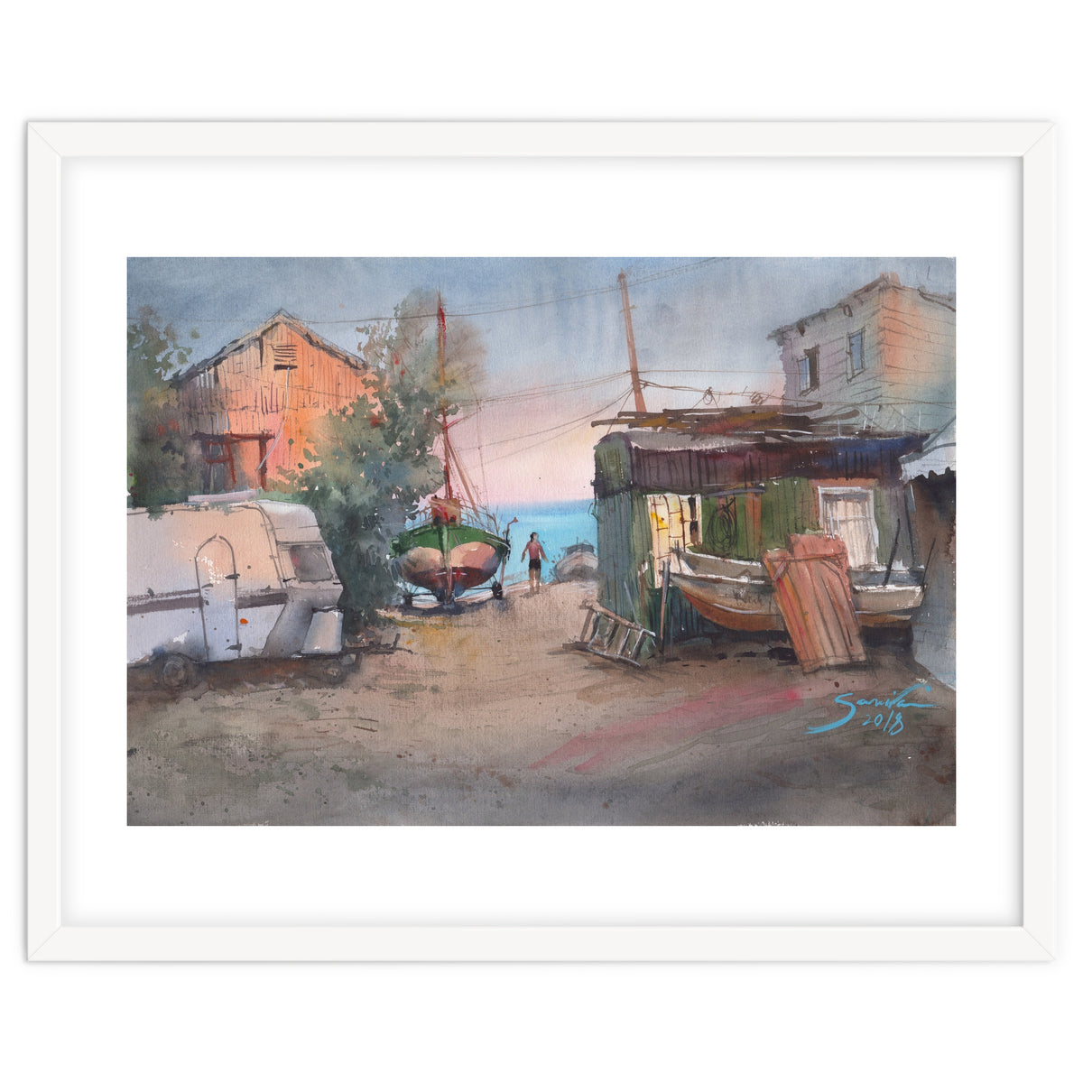 Sunrise on the beach