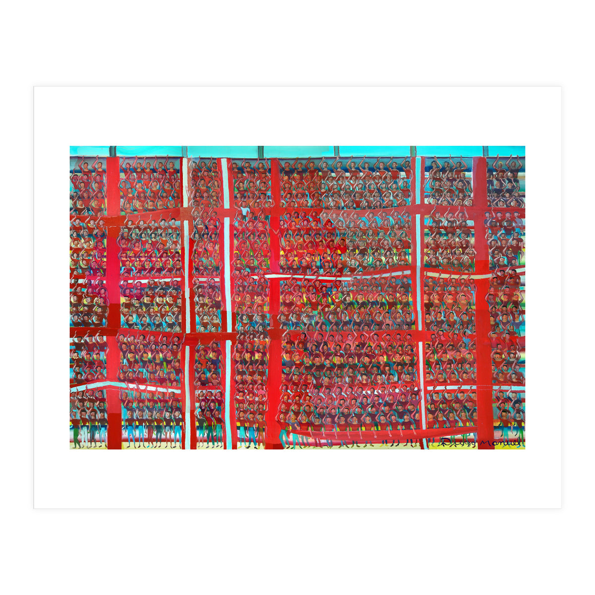 Gran Hinchada Roja (Print Only)