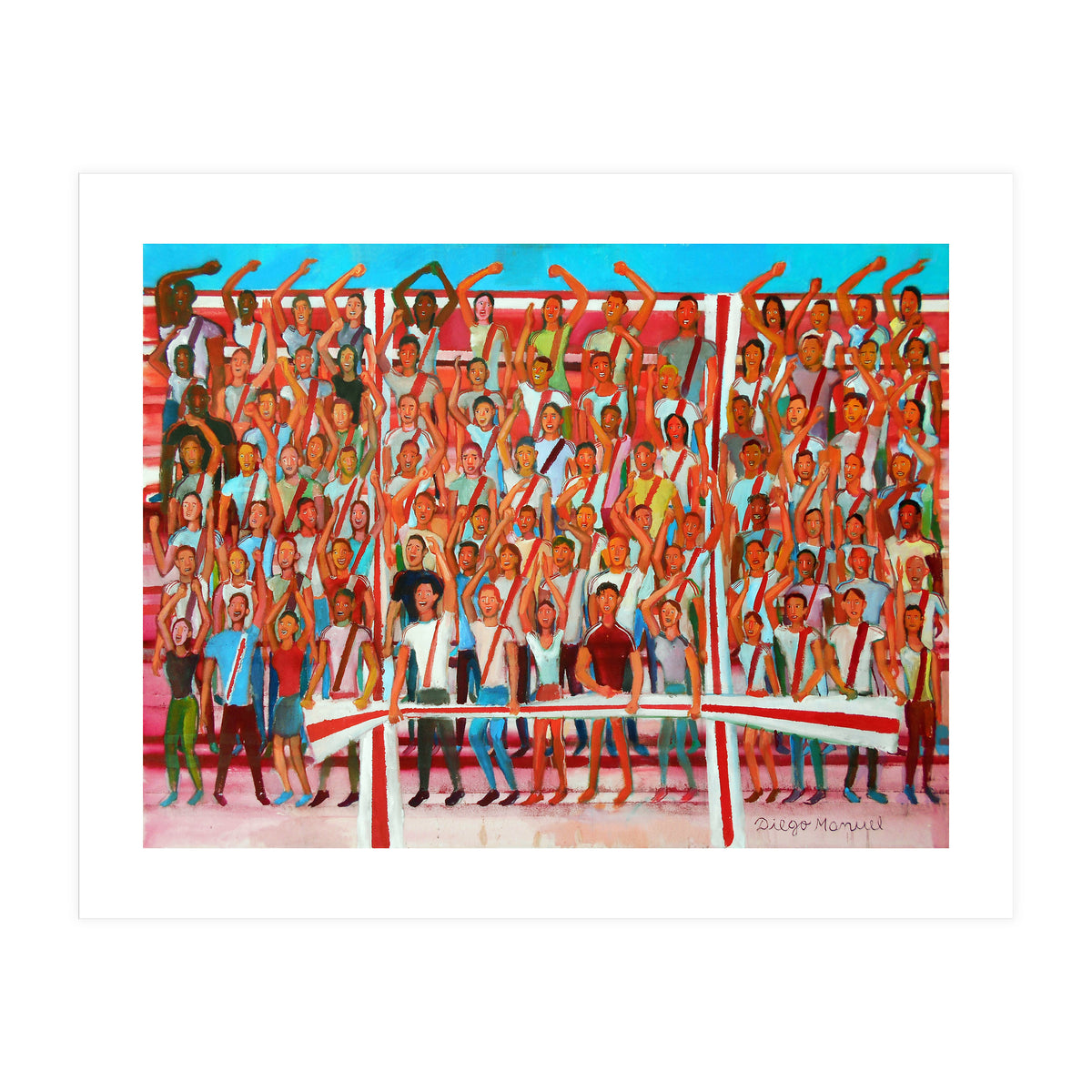 Hinchada De La Banda Roja (Print Only)