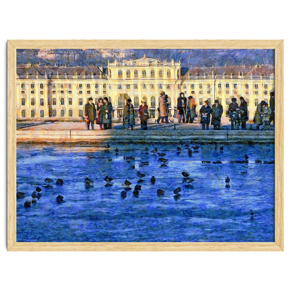 Winter's day at Schoenbrunn