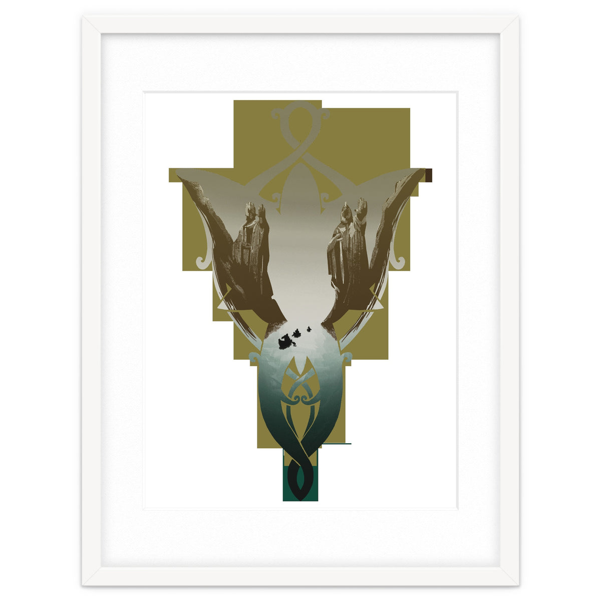 Evenstar at the Argonath