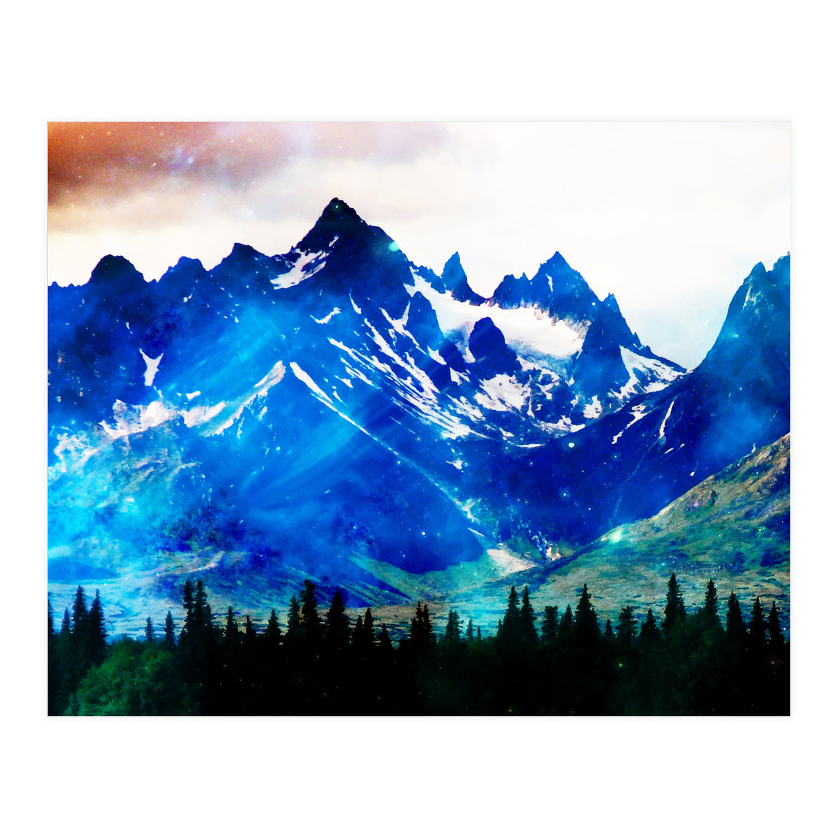 Galaxy Mountain V2 (Print Only)