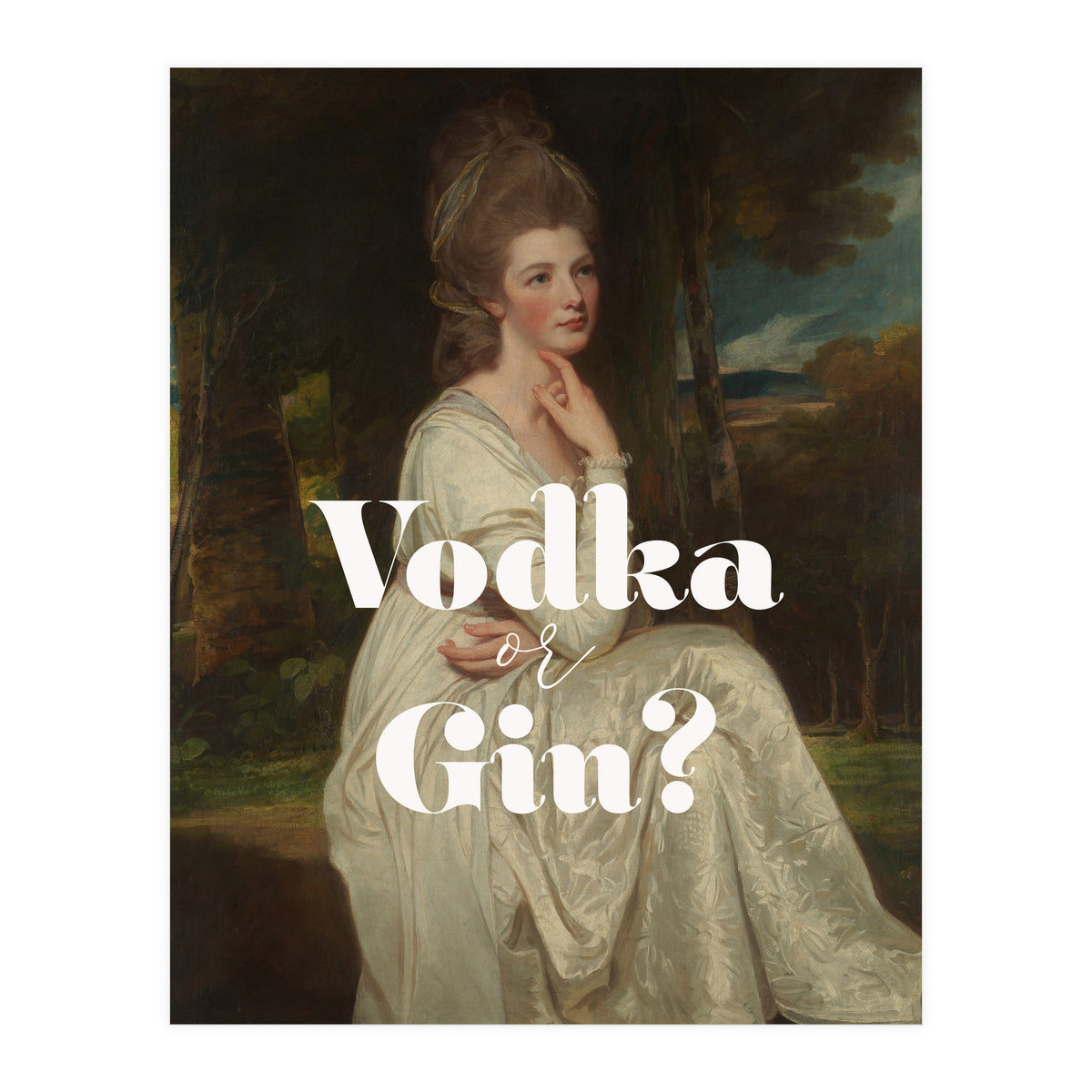 Vodka or Gin? (Print Only)