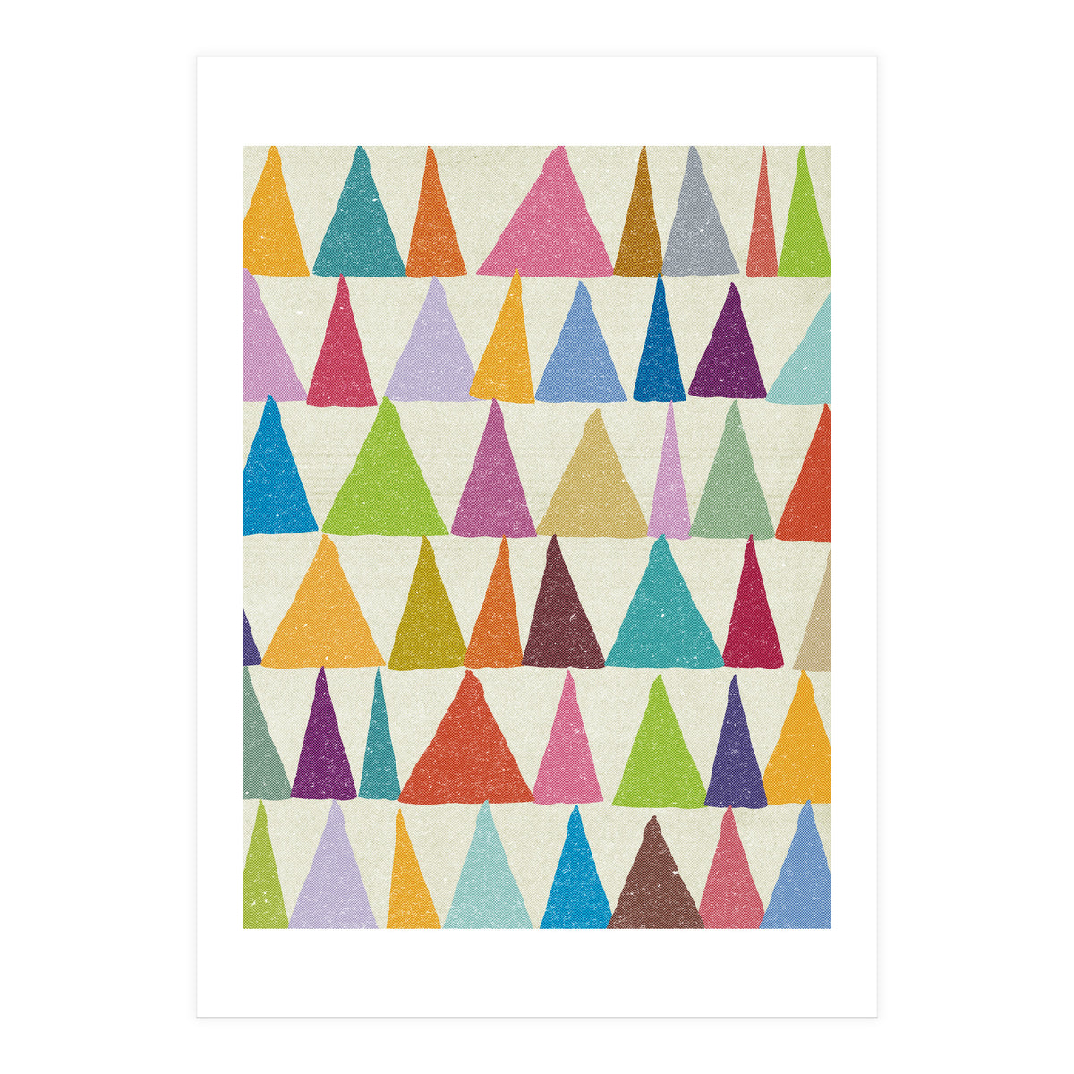 Analogous Shapes In Bloom (Print Only)