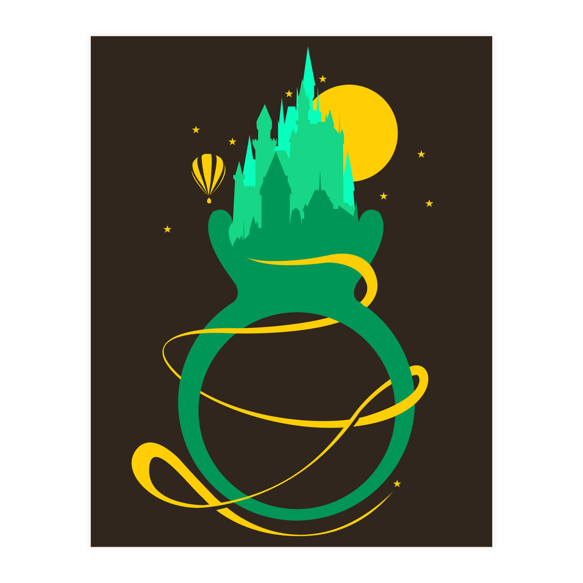 Emerald Ring (Print Only)