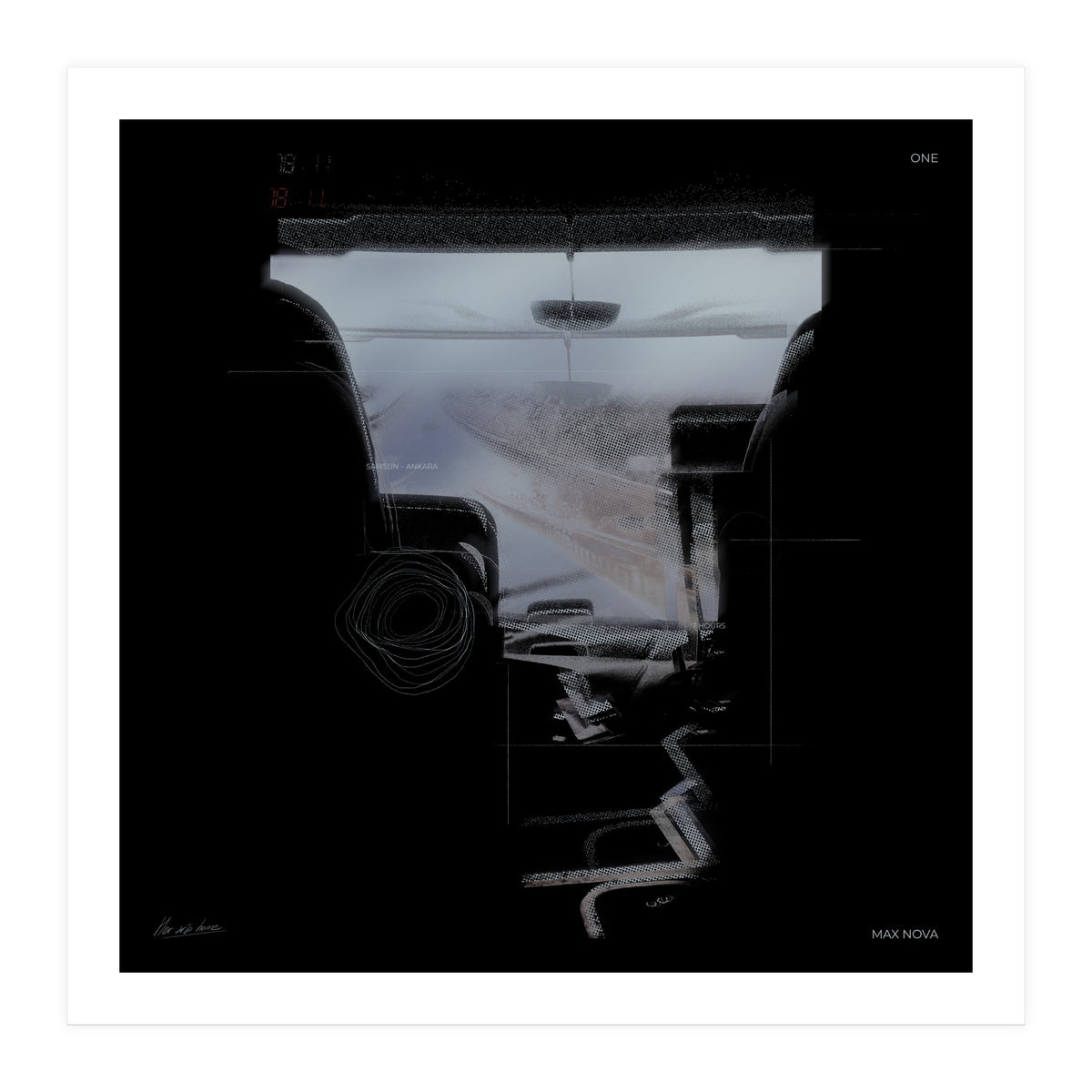 Her trip home. One (Print Only)