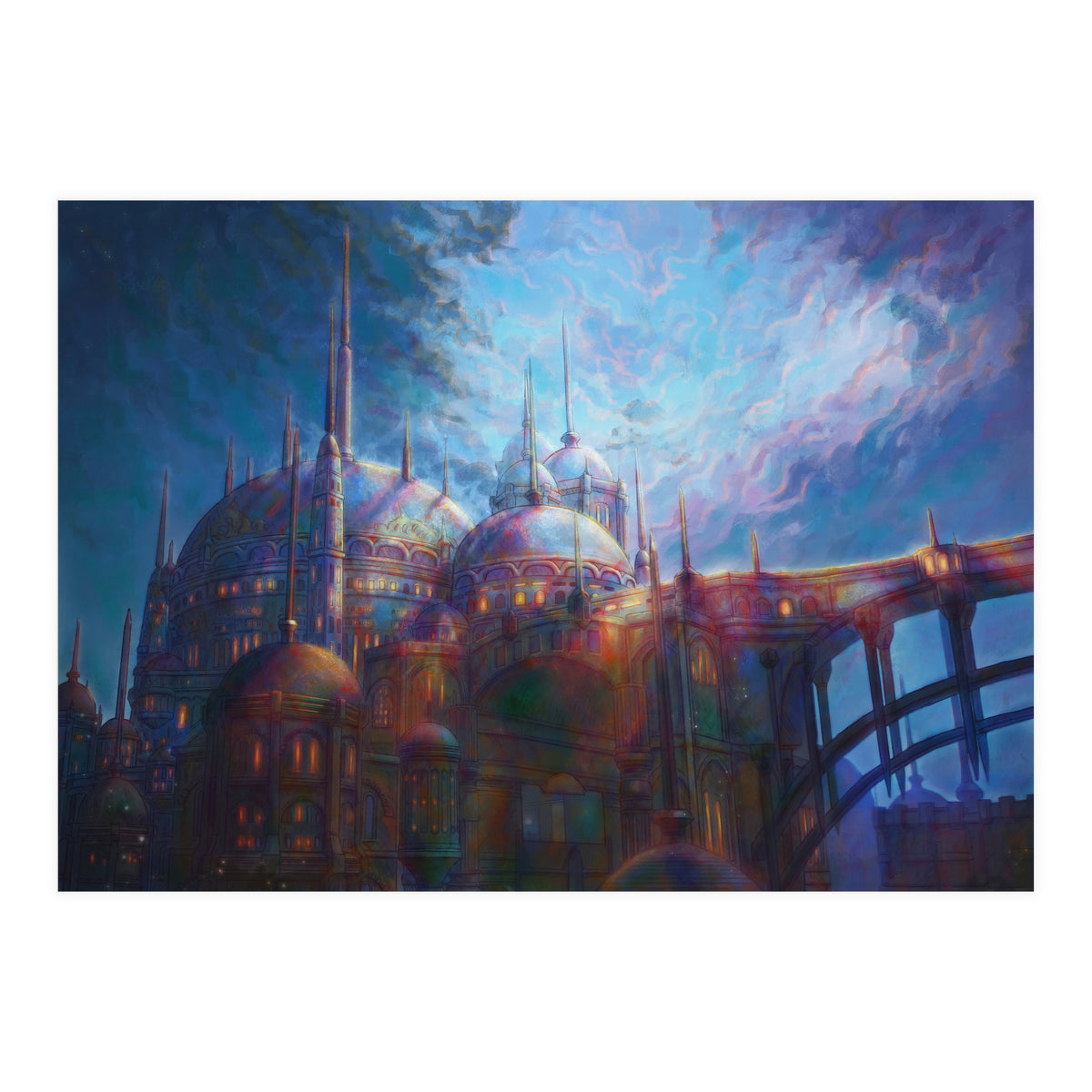Ul'dah At Night (Print Only)