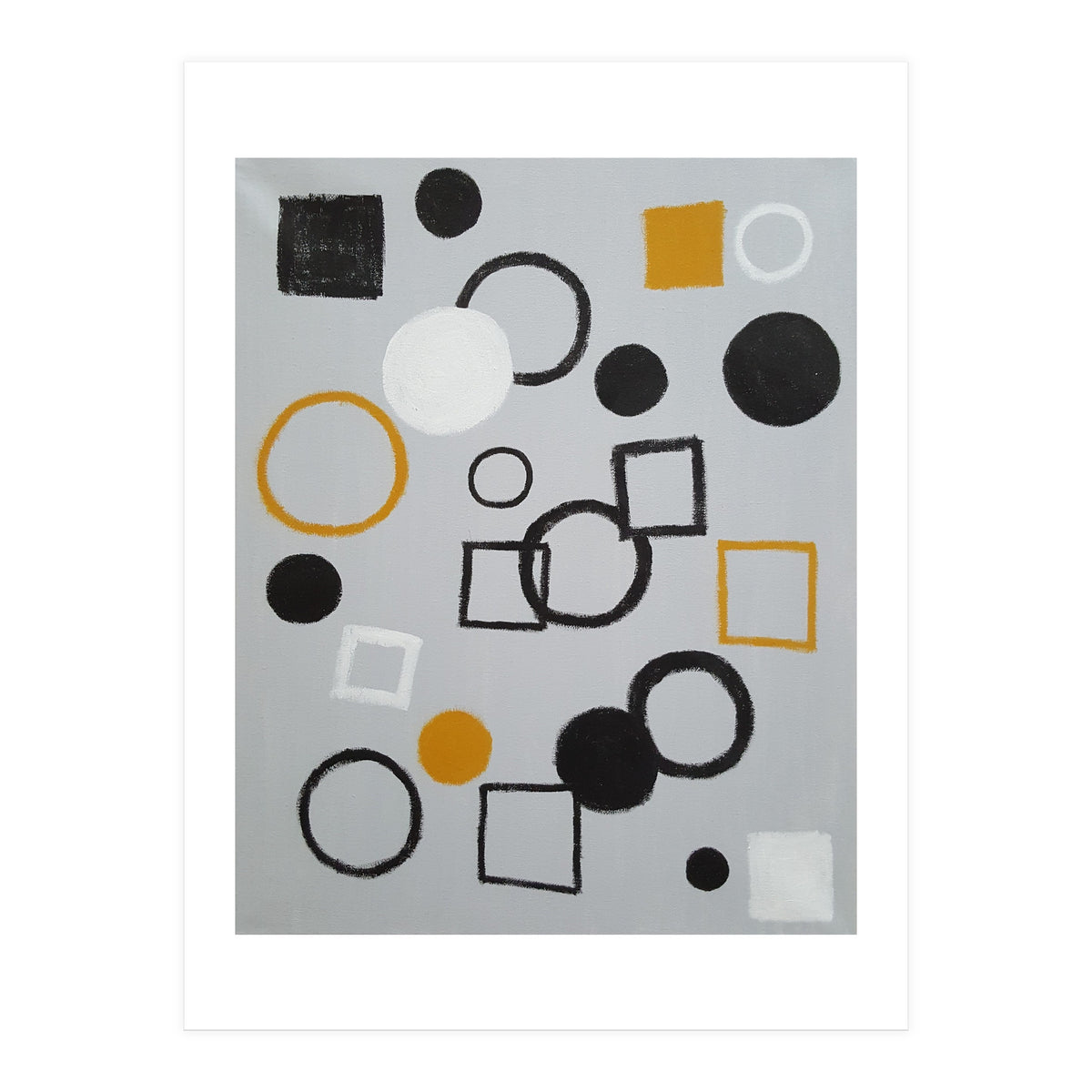 Squares And Circles 1 (Print Only)