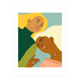 Two Souls One Body I #illustration painting (Print Only) thumbnail