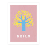 Hello - pop tree - (Print Only) thumbnail