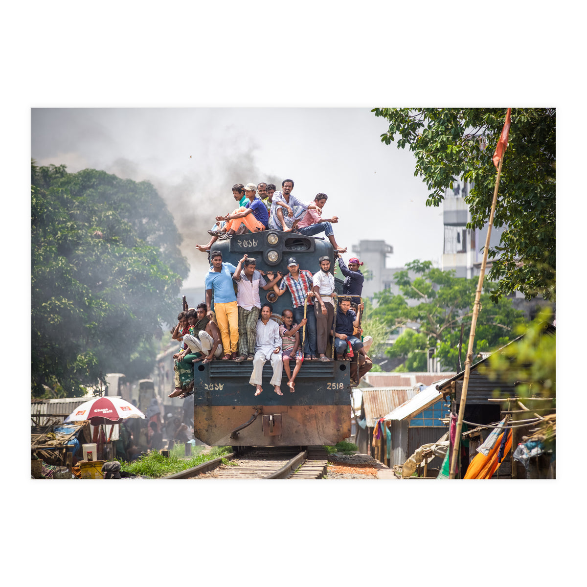 Train in the Kitchen (Print Only)