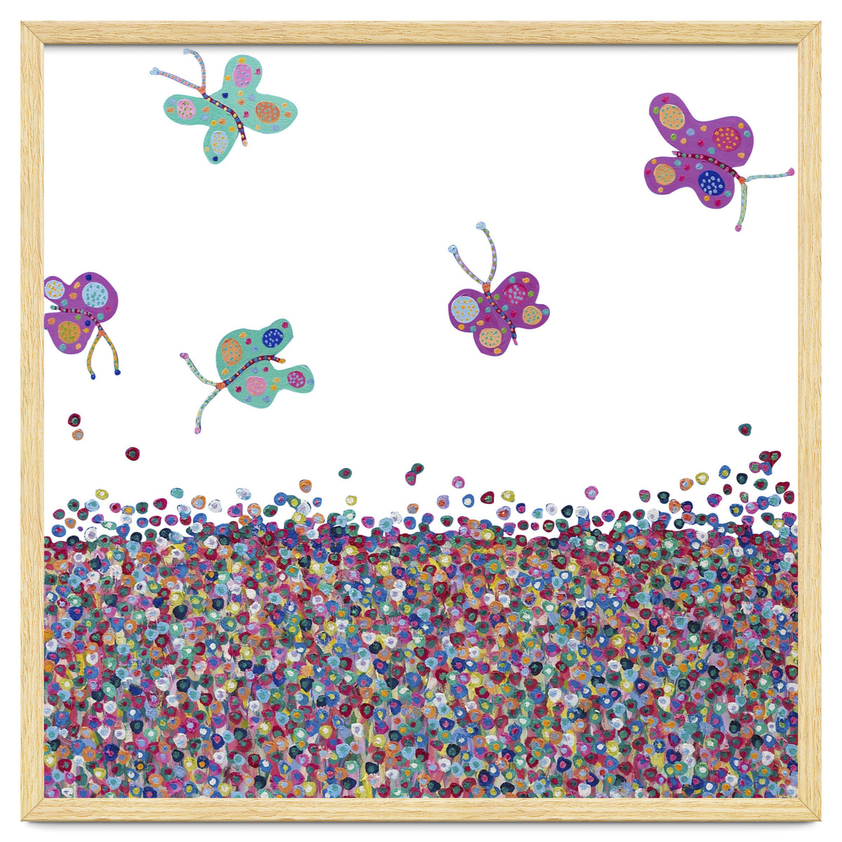 Butterflies Are Free (white)