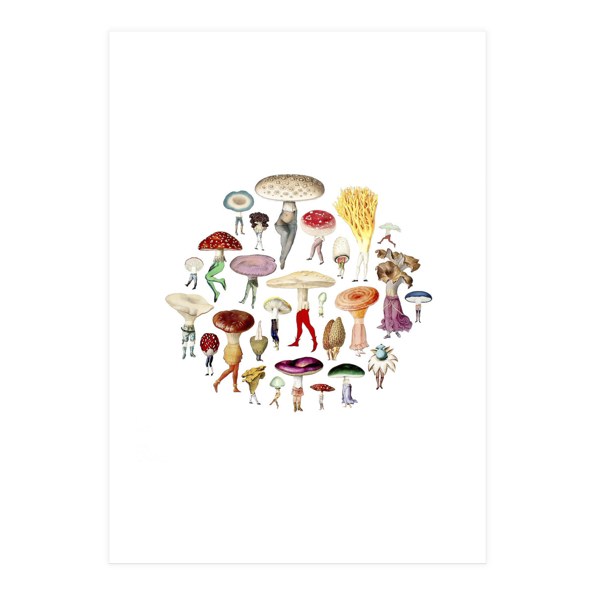 Mushroom Patch (Print Only)