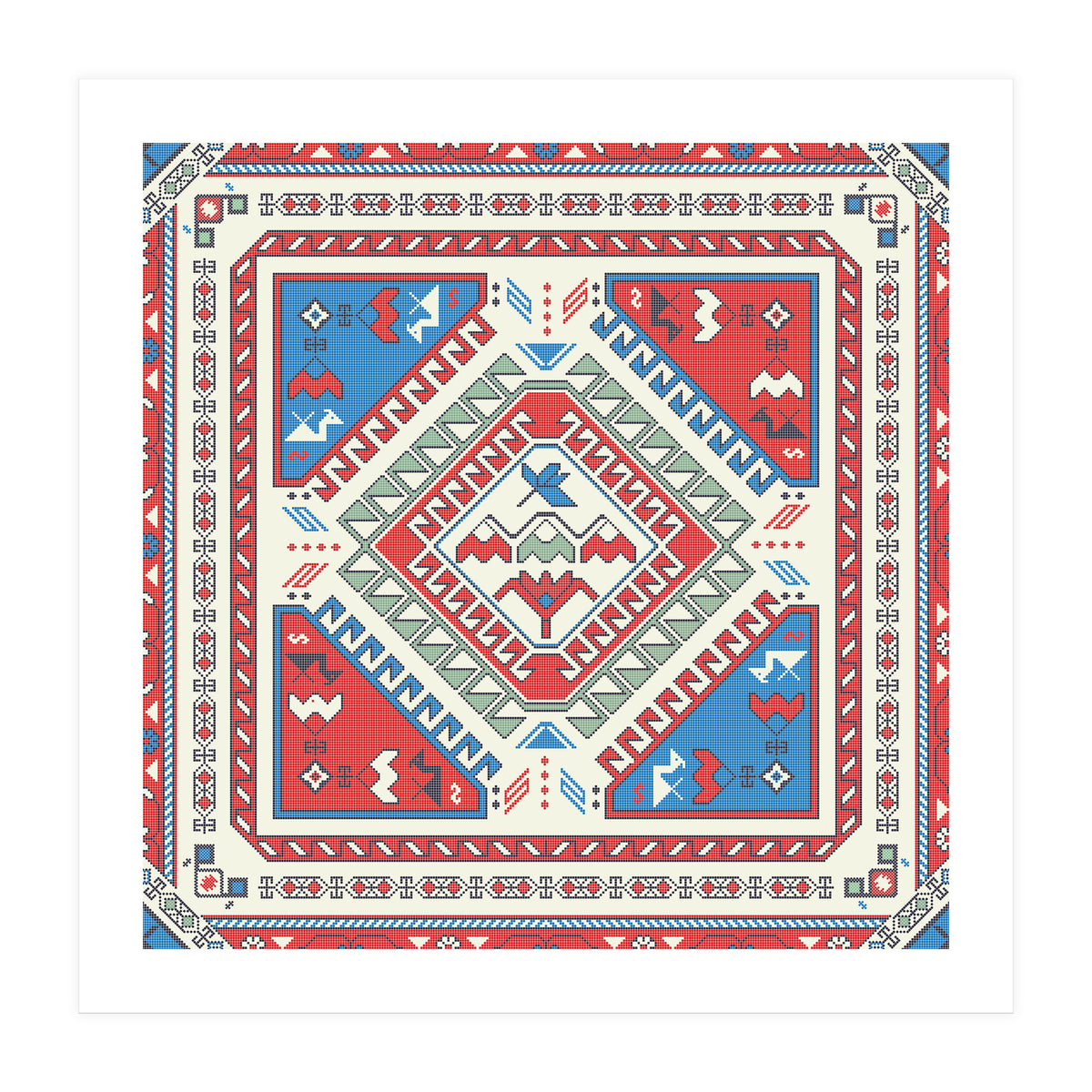 Georgian rug 1 (Print Only)