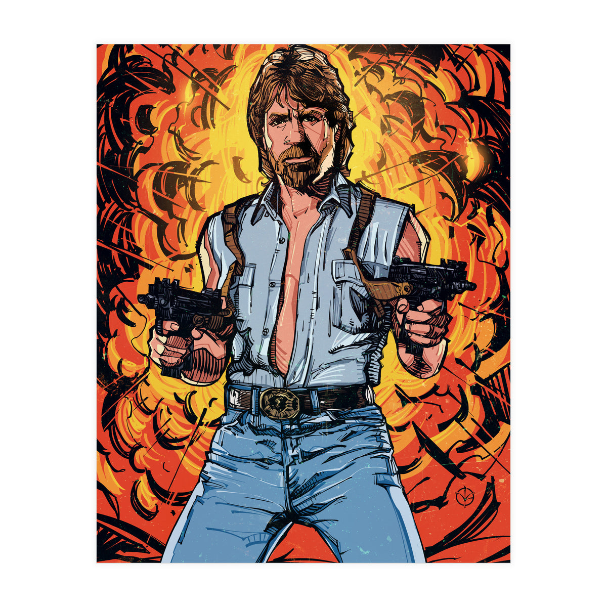 Chuck Norris (Print Only)