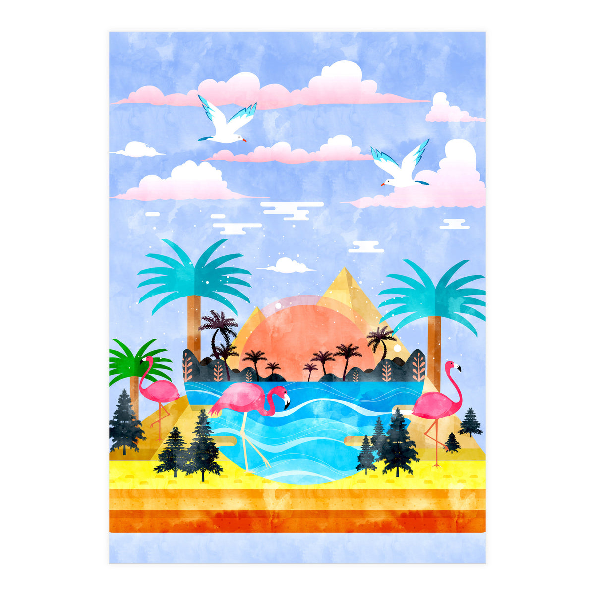Oasis (Print Only)