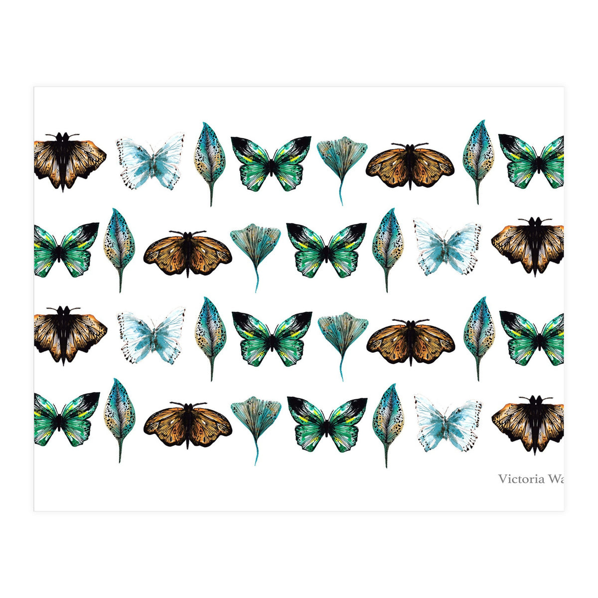 Spring Butterflies (Print Only)