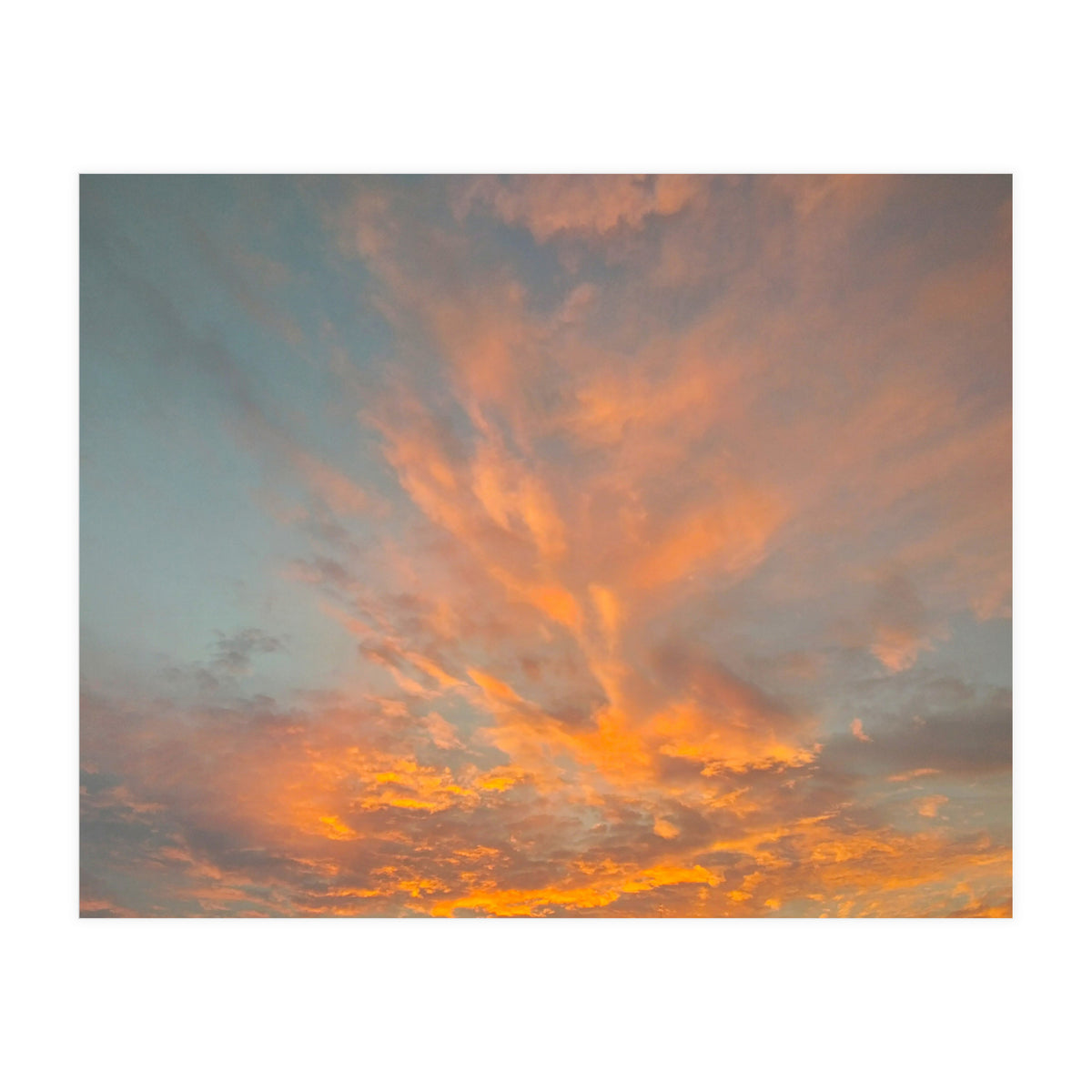 Sunset Rays (Print Only)