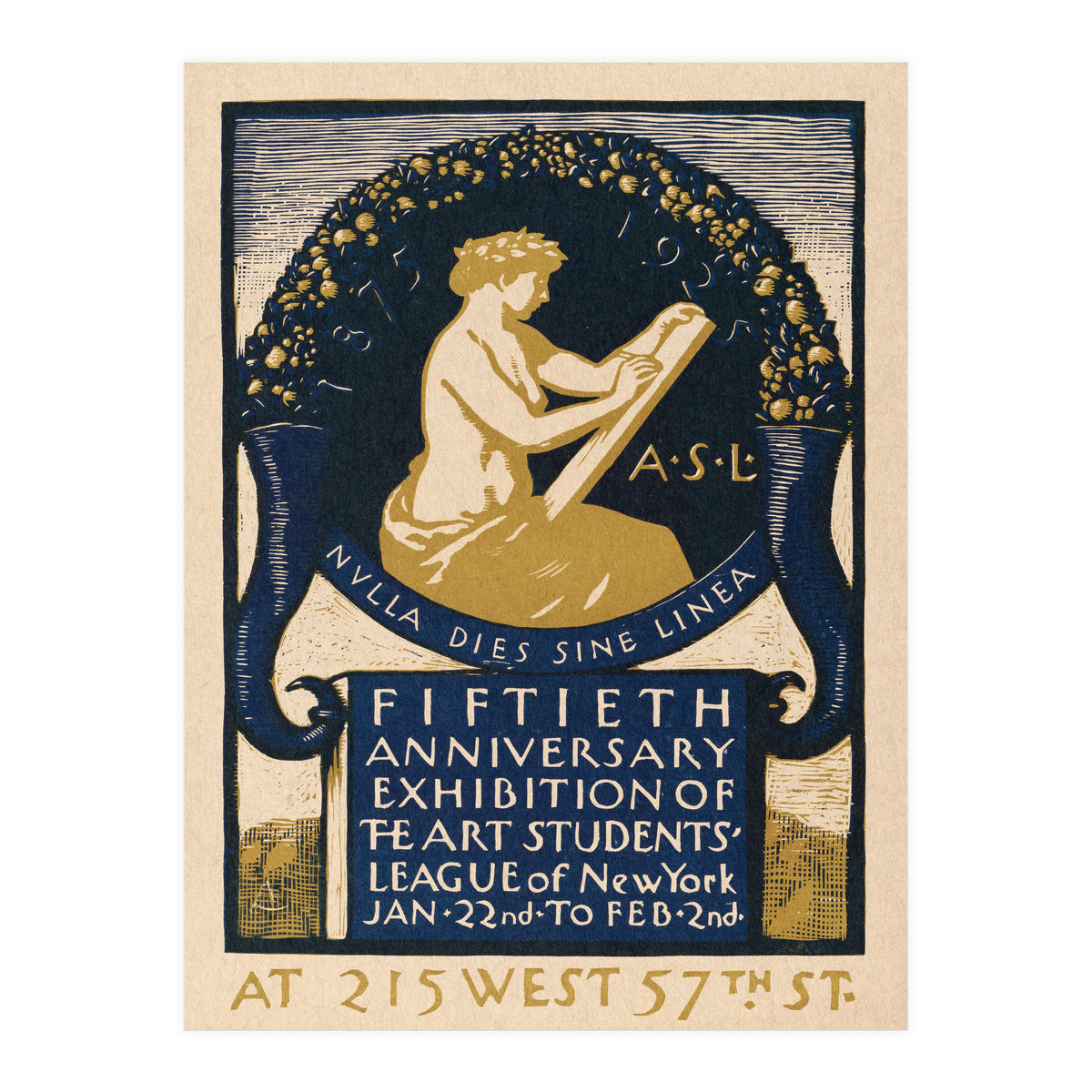 The Art Students League Of New York Exhibition (Print Only)