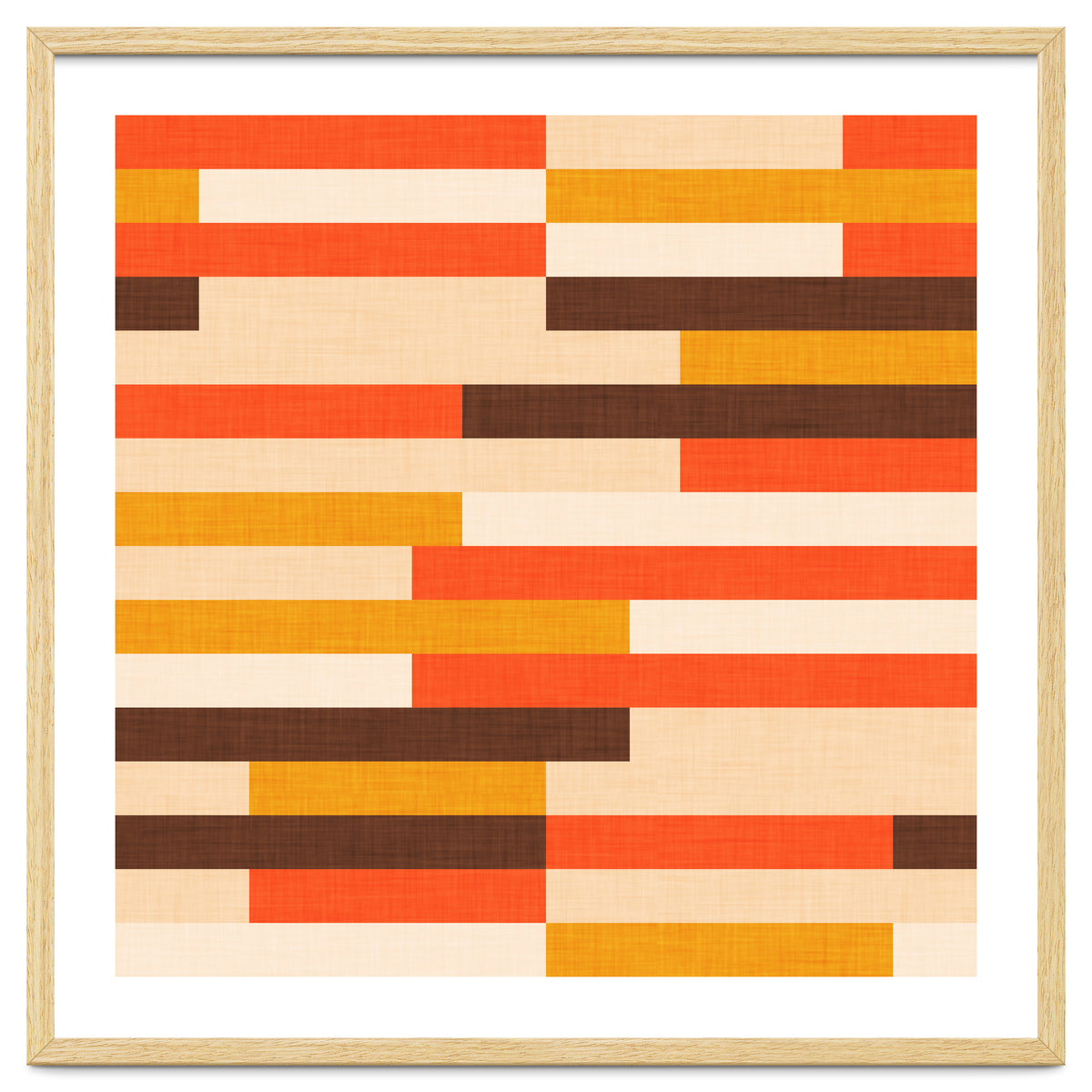 Classic Mid Mod Kilim Stripes