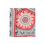Romanian embroidery background 27 (Print Only) thumbnail
