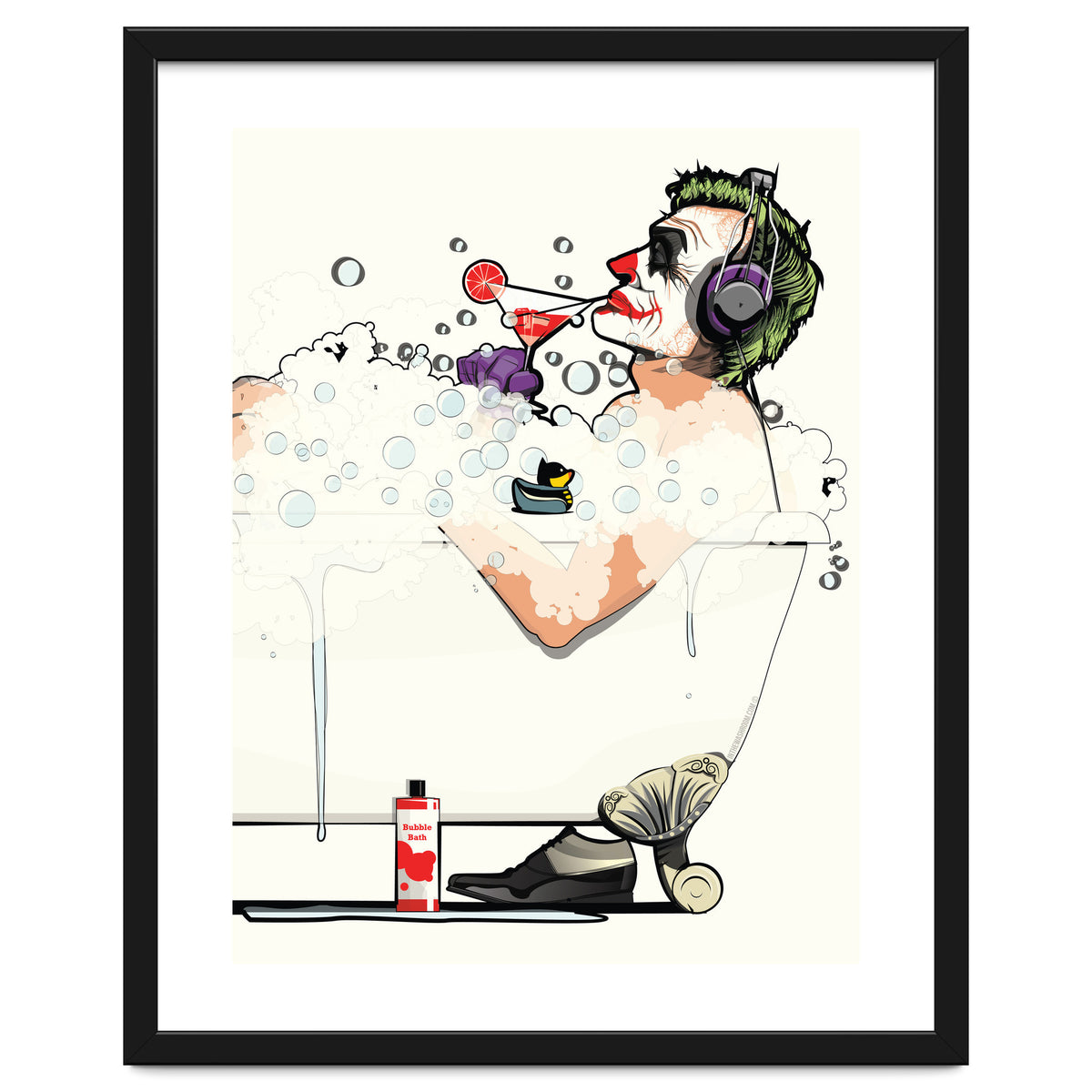 The Joker in the Bath, funny Bathroom Humour