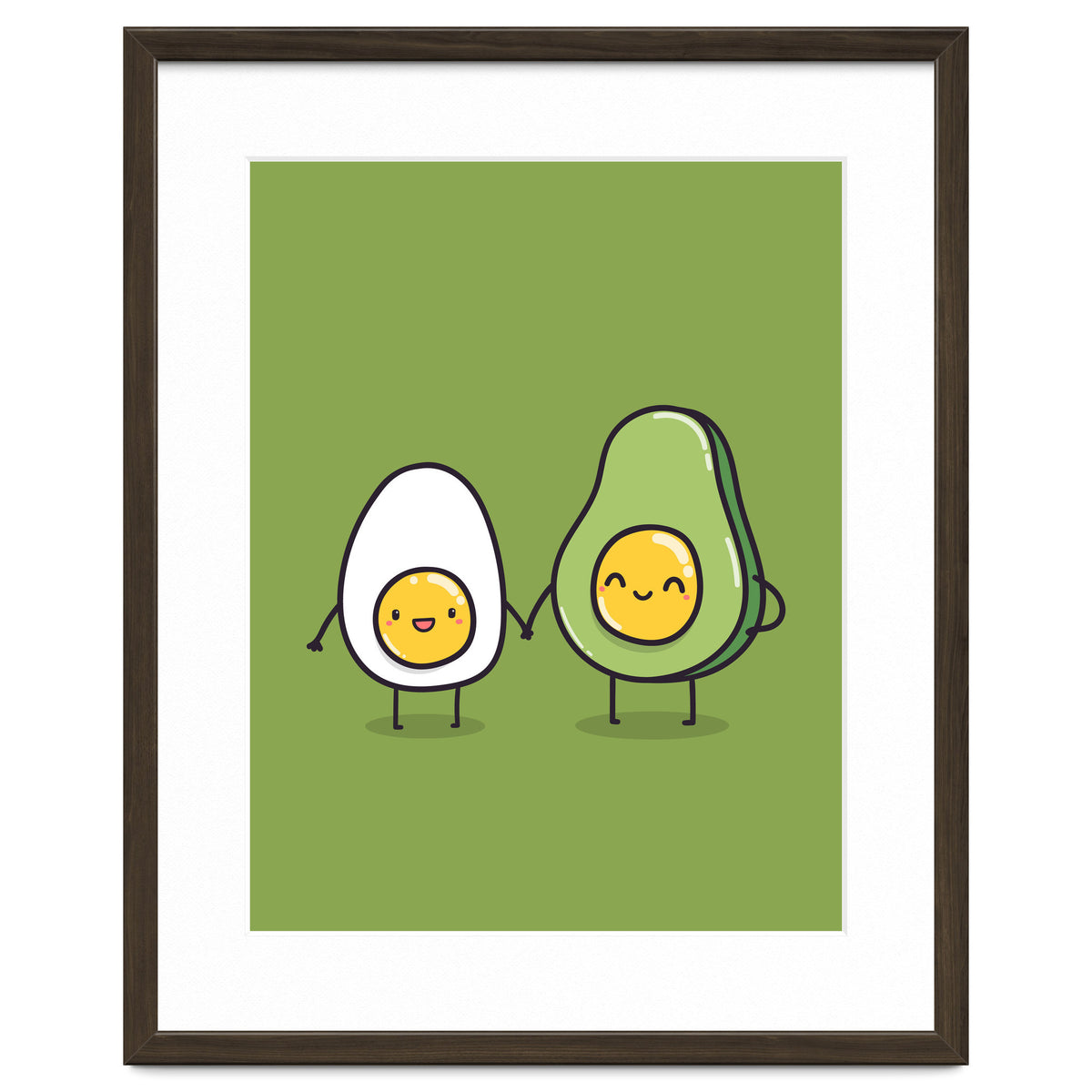 Egg Avocado best friends