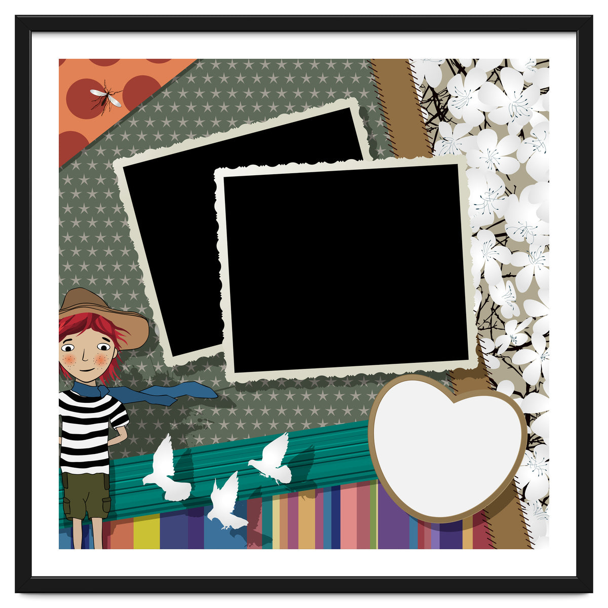 Vintage Photos Collage