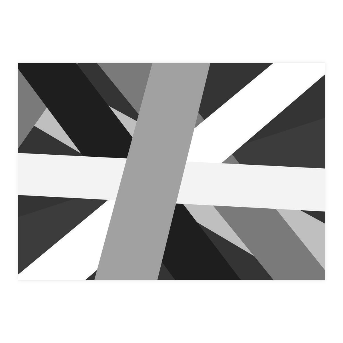 Grey pie 4 (Print Only)