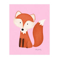 Sitting Fox (Print Only)