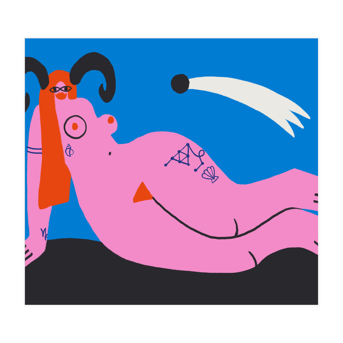 Never Not Manifesting Capricorn (Print Only)