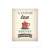 A Cup Of Tea Solves Everything (Print Only) thumbnail
