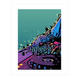 DJ music set #dj (Print Only) thumbnail