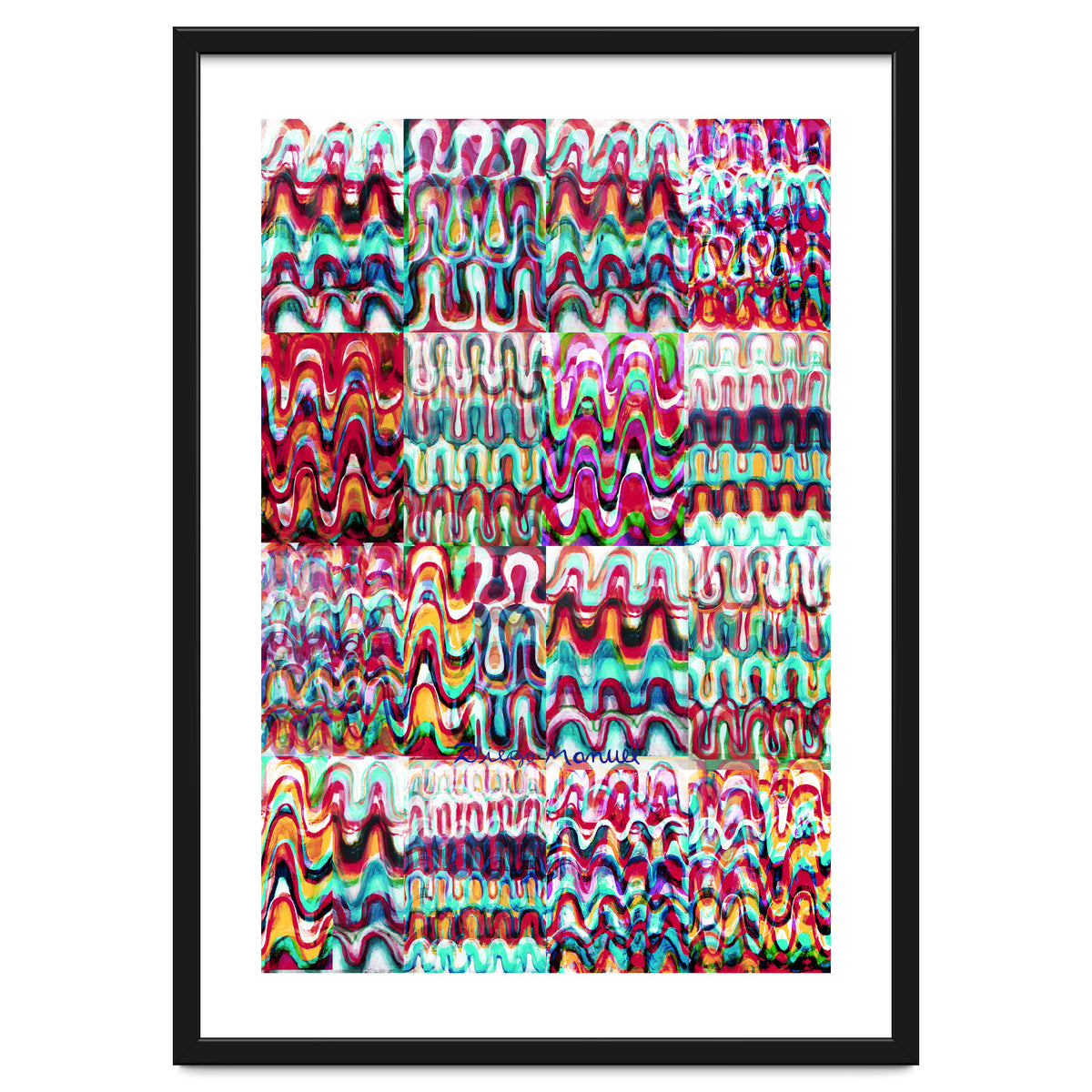 Pop abstract color full